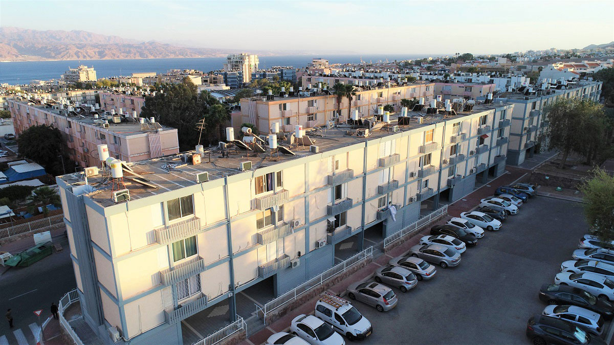 Housing buildings in Eilat